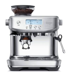 Sage The Barista Pro SES878 Espresso Machine with Grinder, LCD Display – Stainless Steel