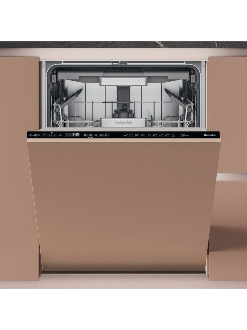 Hotpoint H7IHP42LUK Fully Integrated Dishwasher, 15 Place Settings, Maxi Space Tub – Panel Ready