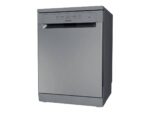 Hotpoint H2FHL626XUK Freestanding Dishwasher, 14 Place Settings, Rapid Wash – Stainless Steel