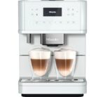 Miele CM6160 MilkPerfection Cafetera superautomática con WiFi Conn@ct, 1,8 L – Blanco