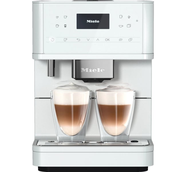 Miele CM6160 MilkPerfection Cafetera superautomática con WiFi Conn@ct, 1,8 L – Blanco Miele CM6160 MilkPerfection Cafetera superautomática con WiFi Conn@ct, 1,8 L – Blanco