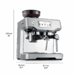 Sage The Barista Touch SES880 Cafetera espresso con molinillo, pantalla táctil – Acero inoxidable