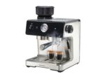 SILVERCREST SEMST 1500 A1 Espresso Machine with Grinder and Automatic Tamping, 1500 W – Black – image 2