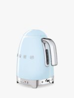 Smeg KLF04PBEU Hervidor de agua años 50 con temperatura variable, 1,7 L – Azul pastel