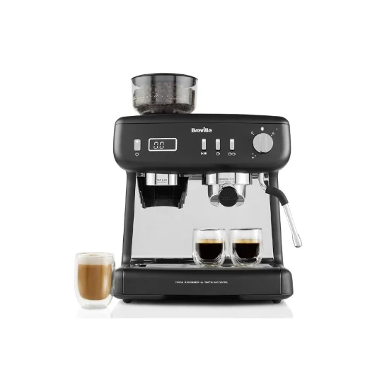 2067514944310_0_1772073385 Breville Barista Max+ VCF152 Espresso Machine with Grinder, 2.9 L – Black