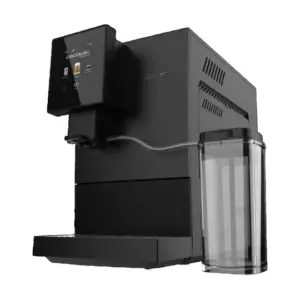 Cecotec Cremmaet Compactccino Bean to Cup Coffee Machine with Milk Tank, 19 Bar – Black