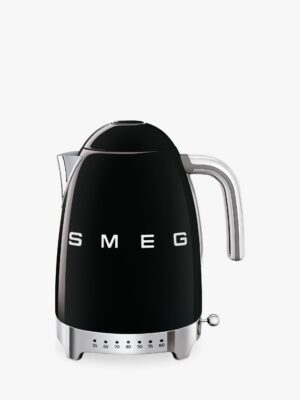 Smeg KLF04 50's Style Variable Temperature 1.7 L Kettle – Black
