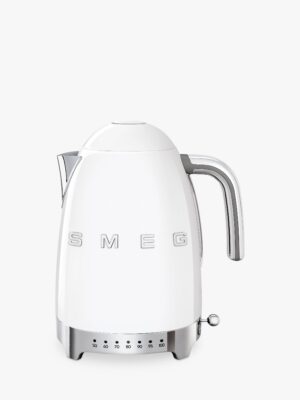 Smeg KLF04 50's Style Variable Temperature 1.7 L Kettle – White