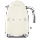 Smeg KLF03CREU 50's Retro Style Electric Kettle, 1.7 L – Cream