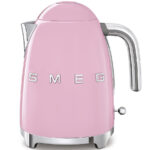 Smeg 50's Style KLF03 Pink Electric Kettle, 1.7 L