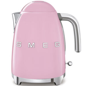 Smeg 50's Style KLF03 Pink Electric Kettle, 1.7 L
