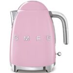 Smeg 50's Style KLF03 Pink Electric Kettle, 1.7 L – image 2