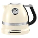 KitchenAid Artisan 5KEK1522EAC Variable Temperature Kettle, 1.5 L – Almond Cream