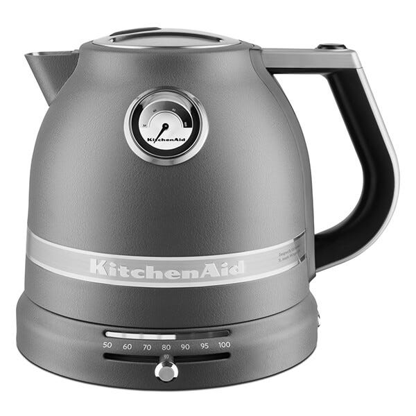 KitchenAid Artisan 5KEK1522BGR Hervidor de temperatura variable, 1,5 L – Gris imperial mate KitchenAid Artisan 5KEK1522BGR Hervidor de temperatura variable, 1,5 L – Gris imperial mate