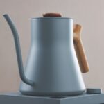 Fellow Stagg EKG Pro Electric Gooseneck Kettle, 0.9 L, Wi-Fi, LCD – Hazy Blue with Maple Accents – image 3