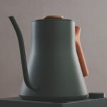 Fellow Stagg EKG Pro Electric Gooseneck Kettle, 0.9 L, Wi-Fi, LCD – Smoke Green with Maple Accents – image 3