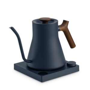 Fellow Stagg EKG Pro Electric Gooseneck Kettle, 0.9 L, Wi-Fi, LCD – Stone Blue with Walnut Accents – image 4