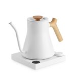 Fellow Stagg EKG Pro Electric Gooseneck Kettle, 0.9 L, Wi-Fi, LCD – Matte White with Maple Accents – image 5