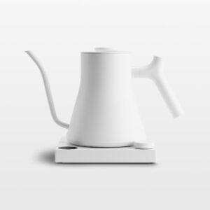 Fellow Stagg EKG Pro Electric Gooseneck Kettle, 0.9 L, Wi-Fi, LCD – Matte White