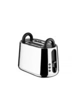 Alessi Toru NE03 2 Slice Toaster by Nendo – Black / Stainless Steel – image 4