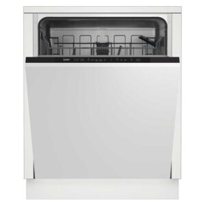 Beko DIN15X20 Fully Integrated Dishwasher, 13 Place Settings, Quick&Shine – Panel Ready