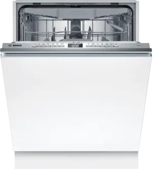 Bosch Series 4 SMV4HVX00G Fully Integrated Dishwasher, 14 Place Settings, Home Connect – Stainless Steel
