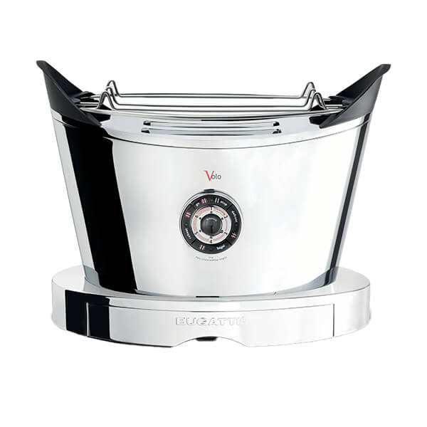 Bugatti Volo 13SVOLOCR 2 Slice Toaster with Auto-Lift, 930 W – Chrome Bugatti Volo 13SVOLOCR 2 Slice Toaster with Auto-Lift, 930 W – Chrome