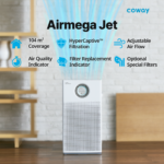 Coway Airmega Jet HEPA Air Purifier, Up to 104 m² Coverage – White – image 3