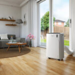 De'Longhi Pinguino PAC EM93 Aire acondicionado portátil silencioso, 10500 BTU, 38 m² – Blanco