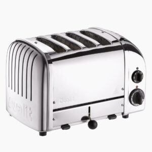 Dualit 4 Slice NewGen Classic Toaster, Refurbished, 2.2 kW – Polished Stainless Steel