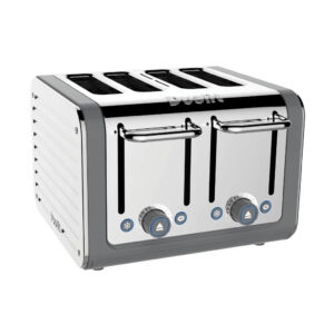 Dualit Architect 4 Slice Toaster, 2.25 kW – Grey / Stainless Steel