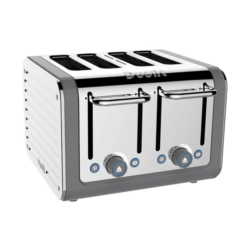 Dualit Architect 4 Slice Toaster, 2.25 kW – Grey / Stainless Steel