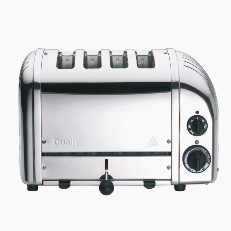 Dualit Classic Vario 4 Slice Toaster, 2.2 kW – Polished Stainless Steel Dualit Classic Vario 4 Slice Toaster, 2.2 kW – Polished Stainless Steel