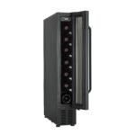 electriQ eiQ15WINEBG 7 Bottle Under Counter Wine Cooler, 15cm – Black – image 4