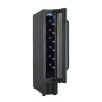 electriQ eiQ15WINEBG 7 Bottle Under Counter Wine Cooler, 15cm – Black – image 7