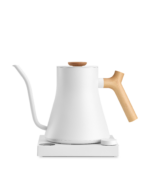 Fellow Stagg EKG Pro Electric Gooseneck Kettle, 0.9 L, Wi-Fi, LCD – Matte White with Maple Accents – image 2
