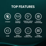 Hisense HV16AUK Fully Integrated Dishwasher, 16 Place Settings, A Rated – Panel Ready – image 4