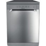 Hotpoint H2FHL626XUK Freestanding Dishwasher, 14 Place Settings, Rapid Wash – Stainless Steel – image 2