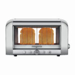 Magimix Vision 11526 2 Slice Toaster with Glass Window – Brushed Steel