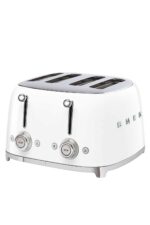 Smeg TSF03WHUK 50’s Style 4 Slice 4 Slot Toaster – White