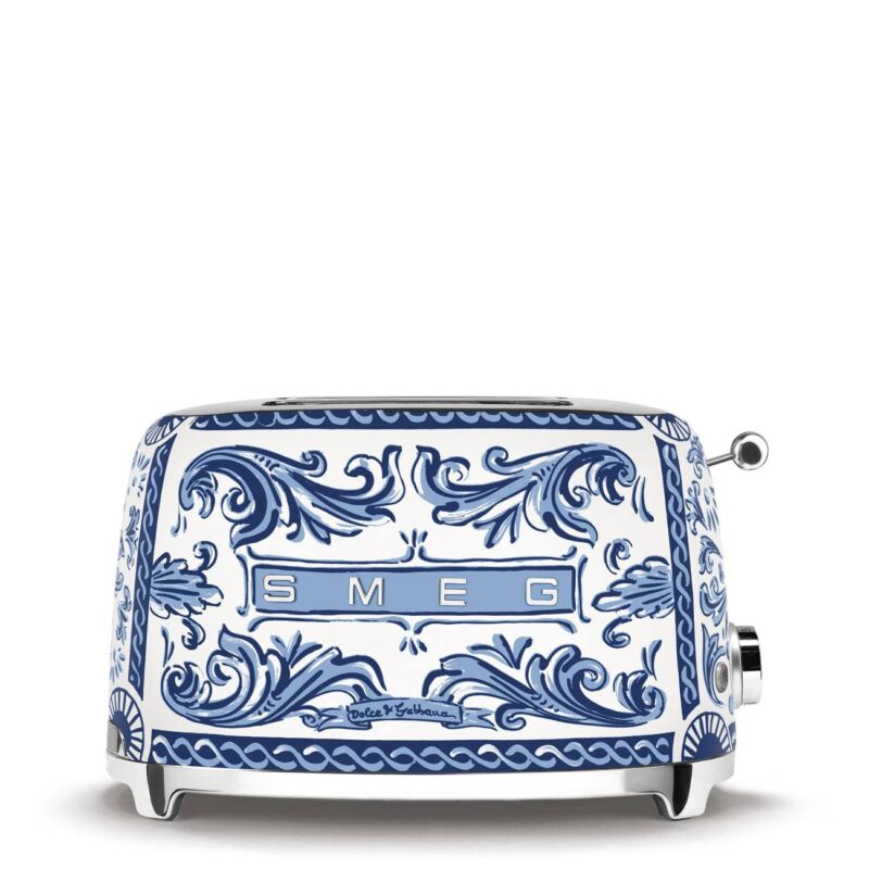 images-175.jpg Smeg x Dolce&Gabbana TSF01DGBEU 2 Slice Toaster – Blu Mediterraneo