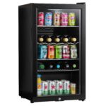 Subcold Super 85 LED Beer Fridge, 85 L – Black