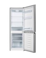 Fridgemaster MC50165ES Freestanding Fridge Freezer, 175 L, 70/30 – Silver
