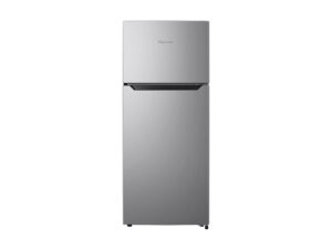 Fridgemaster MTM48120ES Freestanding Fridge Freezer, 124 L, 80/20 – Silver