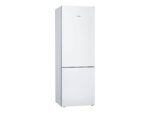 Bosch Serie 6 KGE49AWCAG Frigorífico combi 70/30, 419 L, Low Frost – Blanco