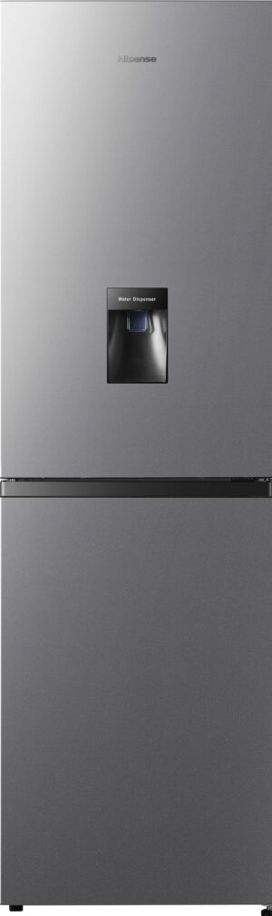 Hisense RB327N4WCE 50/50 Fridge Freezer, 256 L, Total No Frost – Stainless Steel