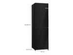 Bosch Series 2 KGN27NBEAG 50/50 Fridge Freezer, 255 L, Total No Frost – Black – image 2