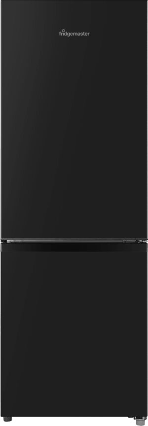 Fridgemaster MC50165EB Freestanding Fridge Freezer, 175 L, 70/30 – Black