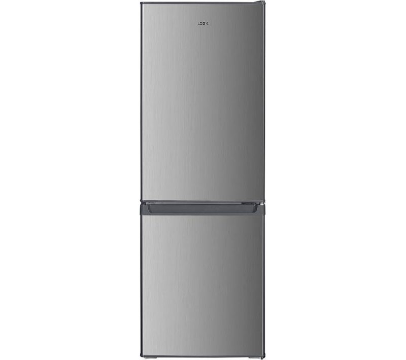 images-426.jpg Logik L50BS23 60/40 Fridge Freezer, 173 L, Freestanding – Silver