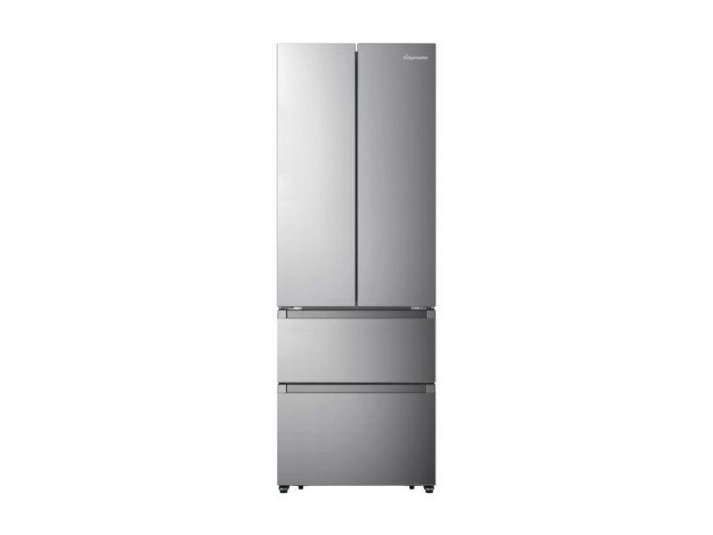 Fridgemaster MF70450ES French Door Fridge Freezer, 485 L, Total No Frost – Silver
